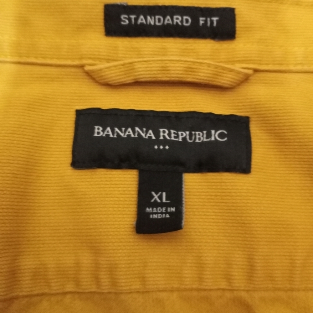 Banana Republic Wale Corduroy Button Down Shirt Size Extra Large - Picture 3 of 10